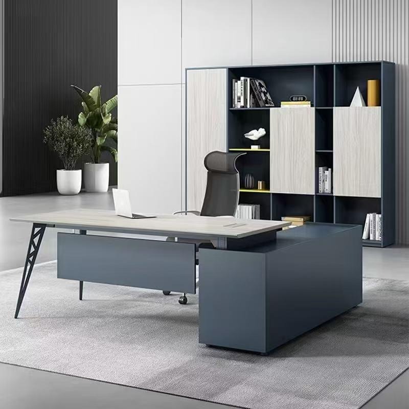 Office Furniture Factory - Офисный стол руководителя класса люкс, современный